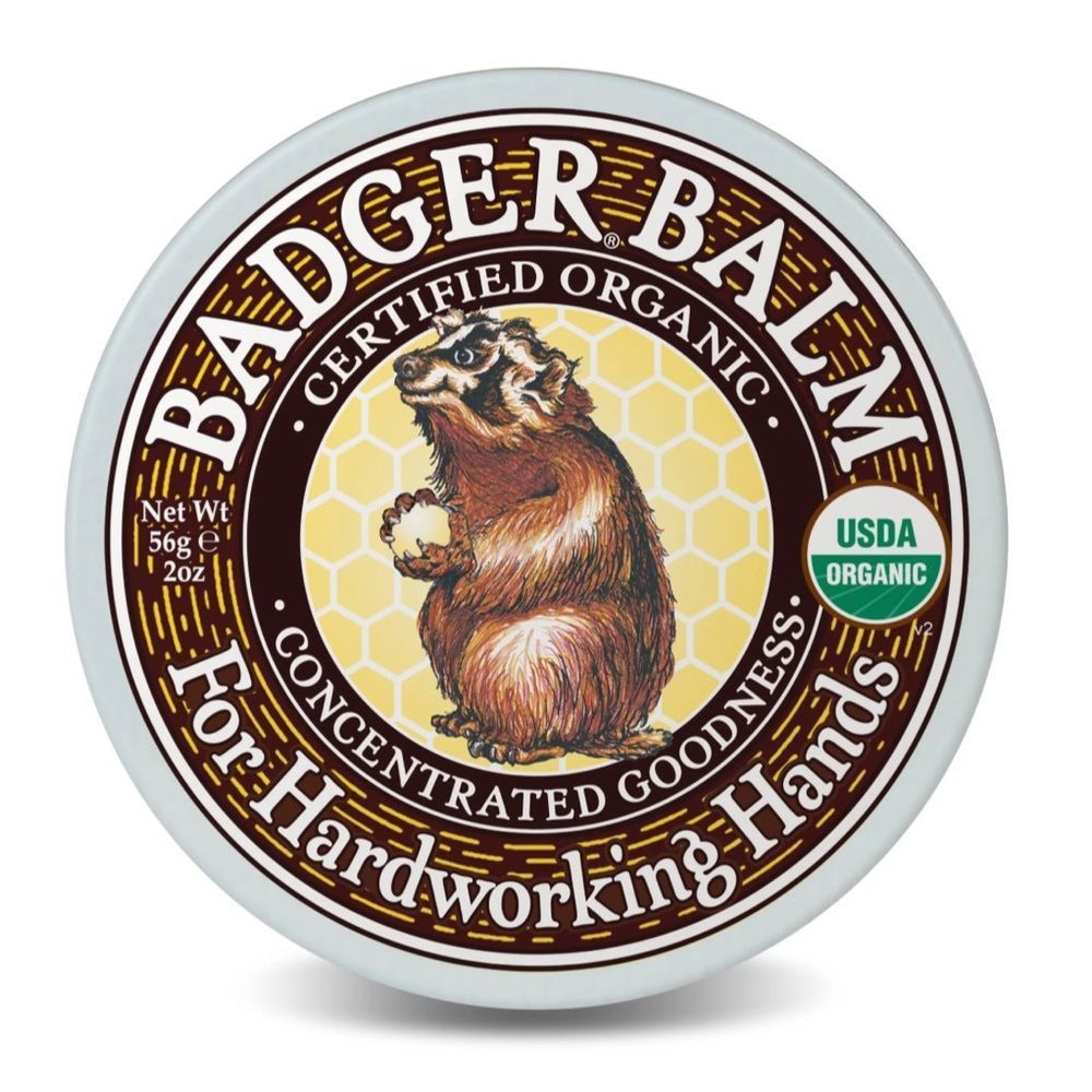 Badger Balm For Hardworking Hands NEW IN PACKAGE Moisturizer Organic